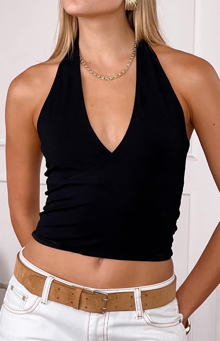 Styling Black Crop Top