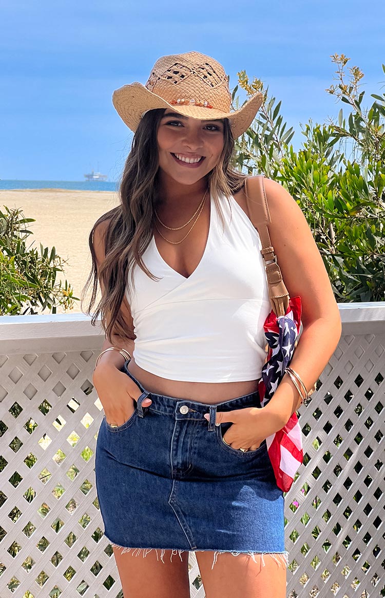 Styling White Crop Top