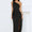 Women’s Black One-Shoulder Maxi Evening Dress – Elegant Formal Gown
